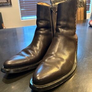 Goldwin Black Leather Chelsea Boots